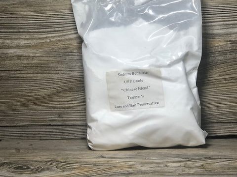 Sodium Benzoate - Bait and Lure Preservative