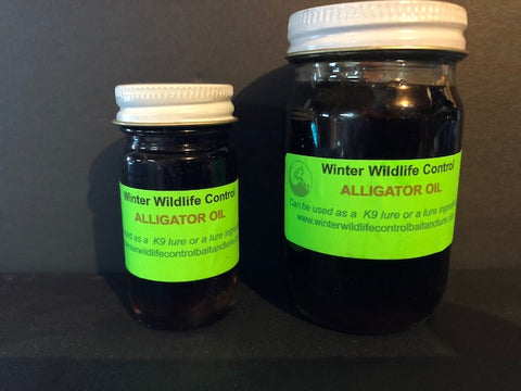 Alligator Oil - good as a K9 lure